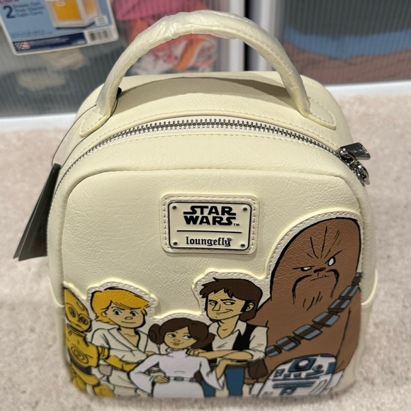 Loungefly Star Wars Mini Backpack Princess Leia & Friends Group - Picture 9 of 11